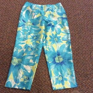 Women's Dressy Casual Capri Pants Size 10