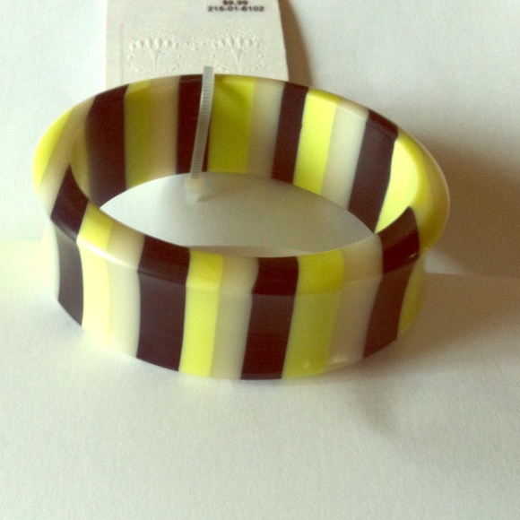 YELLOW & NAVY BANGLE