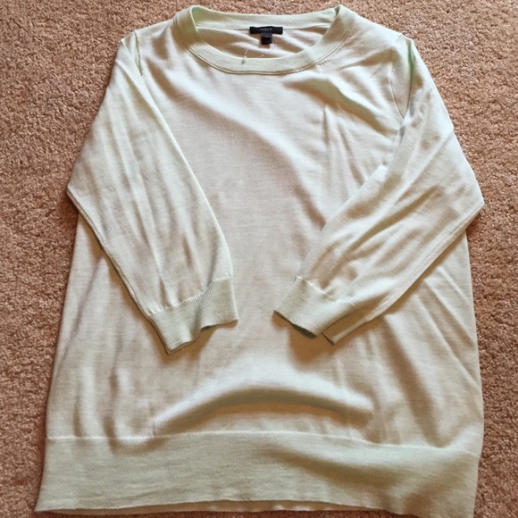 J. Crew Sweaters - J. Crew cotton 3/4 sleeve sweater