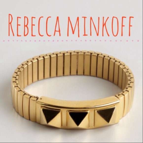 Rebecca Minkoff Jewelry - Rebecca Minkoff Gold studded bracelet