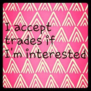 I accept trades