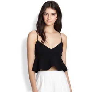 Peplum Crop Top