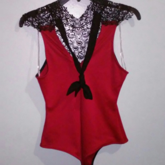 Charlotte russe red top - Picture 2 of 3