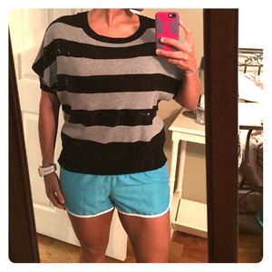 Stylish black and grey sweater! NWT