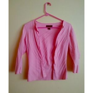 Pink Express cardigan