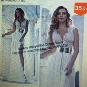 White prom dress