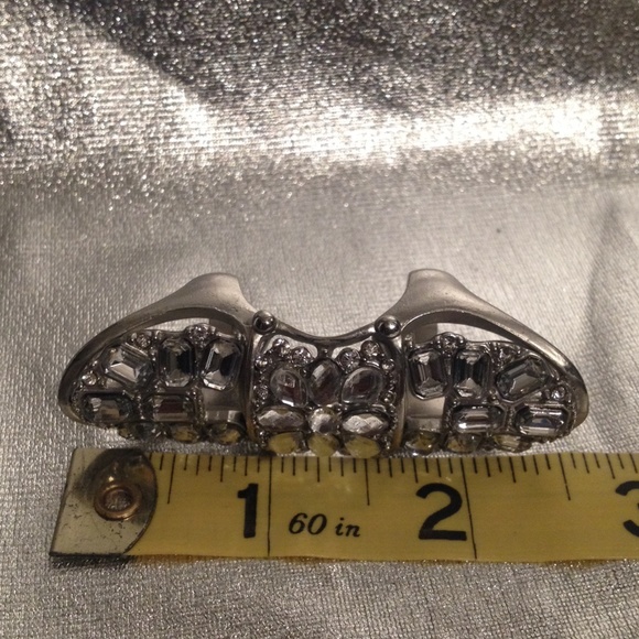 Silver Crystalized ring 💍💎 - Picture 3 of 4