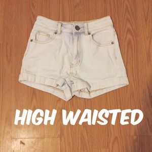 Pacsun  |  High Waisted "mom" Shorts