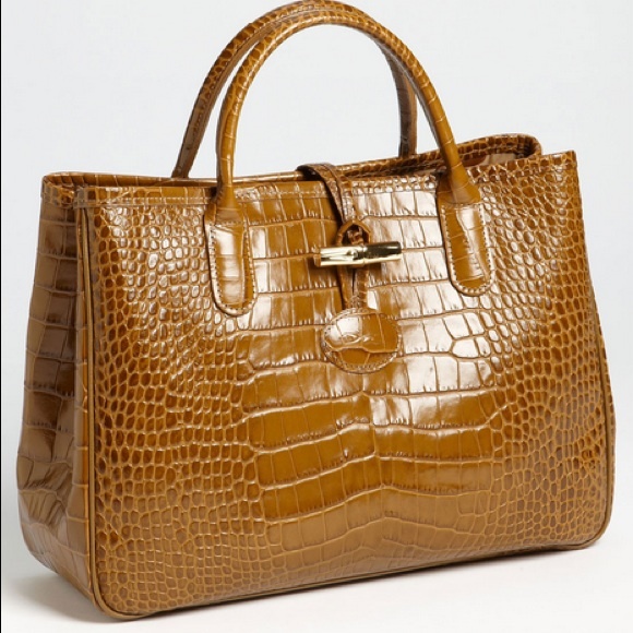 longchamp croco