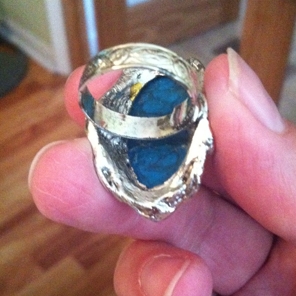 SOLD🌹🌹🌹Turquoise /silver ring - Picture 2 of 2