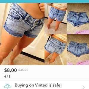 Denim short