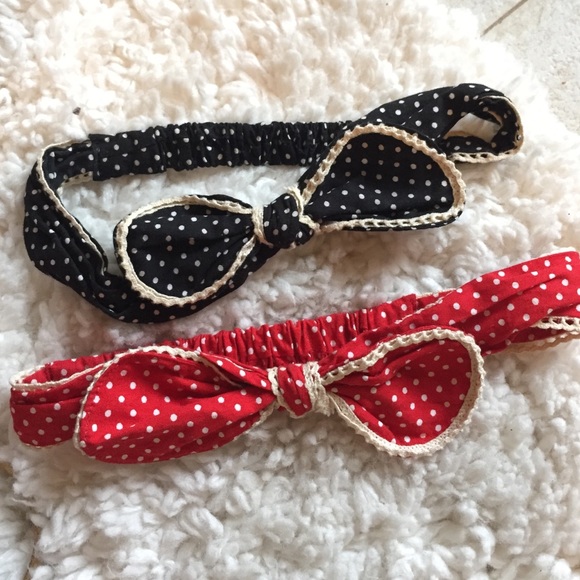 Fabric Bow Headbands