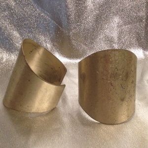 Gold cuffs