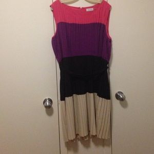 Calvin Klein Color Block Dress