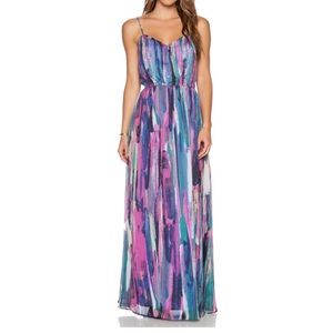 Chiffon maxi dress
