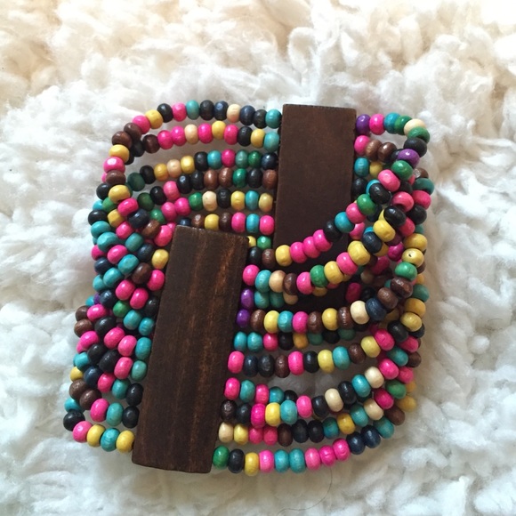 Wooden Beads Bracelet