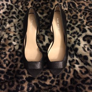 Blanck small heel pumps