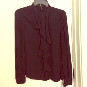 Flowy BCBG max azria silk blouse - size small