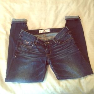 Hollister skinny jeans!