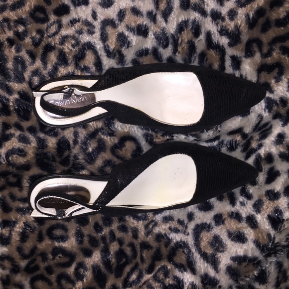 Barely worn Calvin Klein slink backs