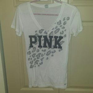 Pink cheetah print shirt