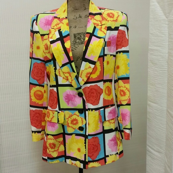 Vintage Silk Blazer