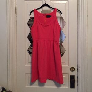 Cynthia Rowley Coral Racerback Dress