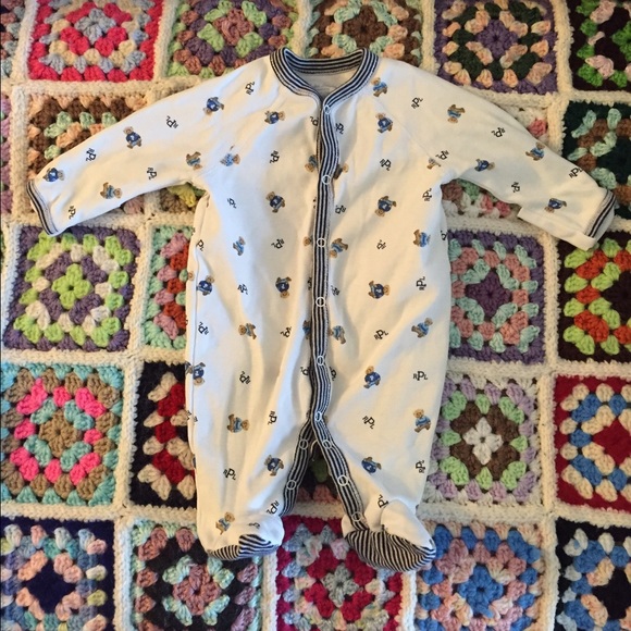 SOLD-Ralph Lauren newborn onesie