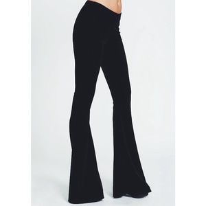 Hippie Flare Flare Festival Kylie Style Black Pant