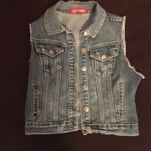 Forever 21 denim vest
