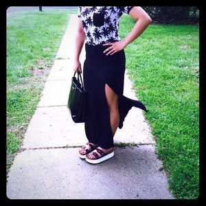 Black Maxi skirt