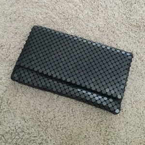 Metal clutch purse