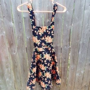 Floral Overall Dress