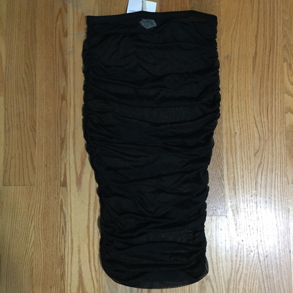 Sheer midi skirt - Picture 2 of 3