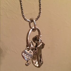 Brighton lanyard clip badge holder