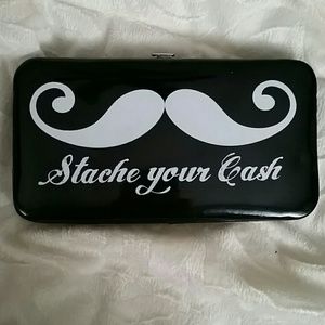 Stache your cash wallet