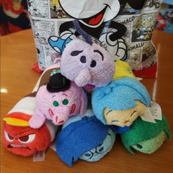 US Disney Pixar Inside Out 6 Mini Tsum Tsum Set - Picture 1 of 1