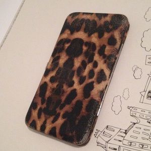 Cheetah print wallet
