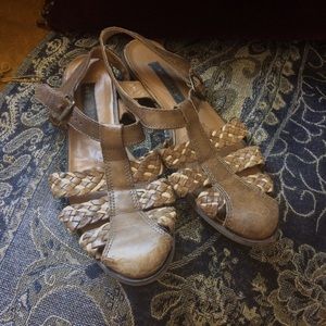 Leather Woven Sandals