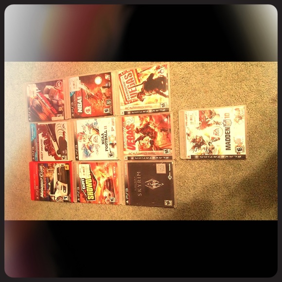 PS3 games for sale for 50$