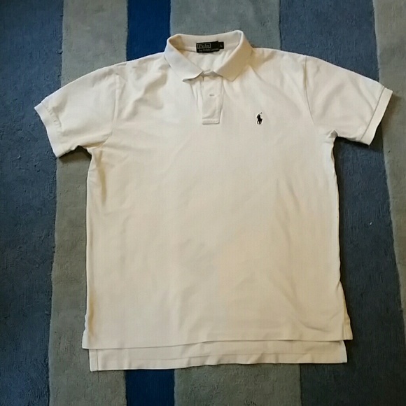 Ralph Lauren white polo shirt