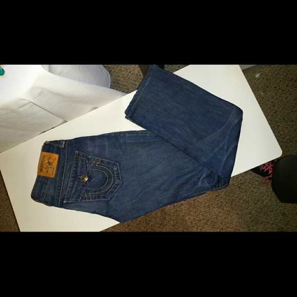 True Religon sz 26 dark wash billy jeans