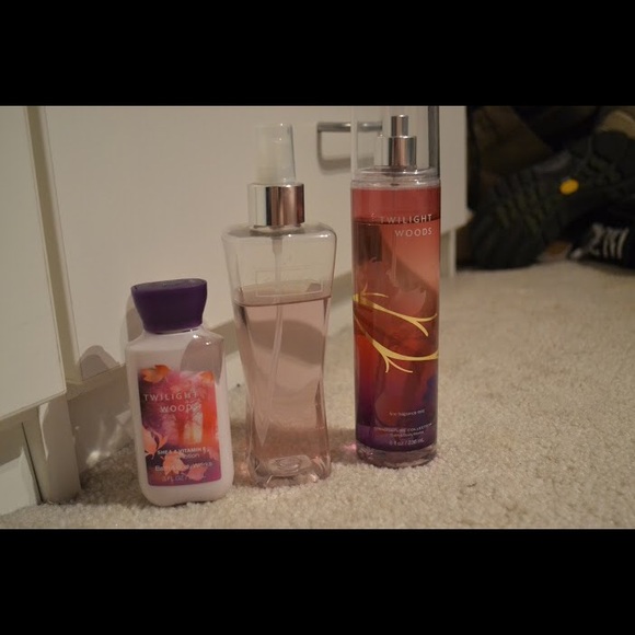 Bath and body works lotion and body spray