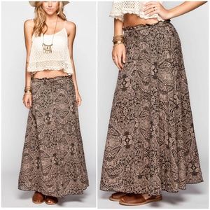 Billabong Boho Maxi Skirt