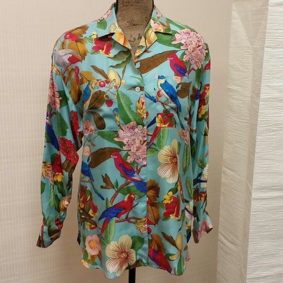 Vintage Carlisle Silk Shirt