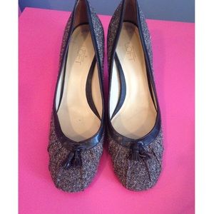 Tweed heels by Loft