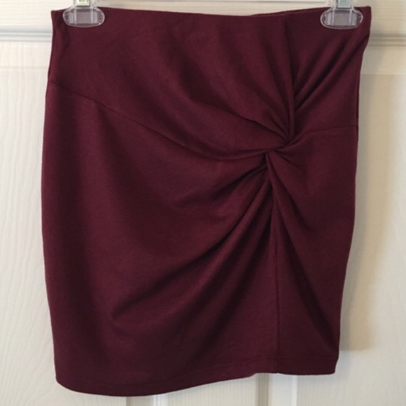 Maroon Skirt!