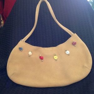 SUEDE LEATHER HAND BAG (for young girl🐥)