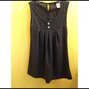 Houndstooth dress/tunic