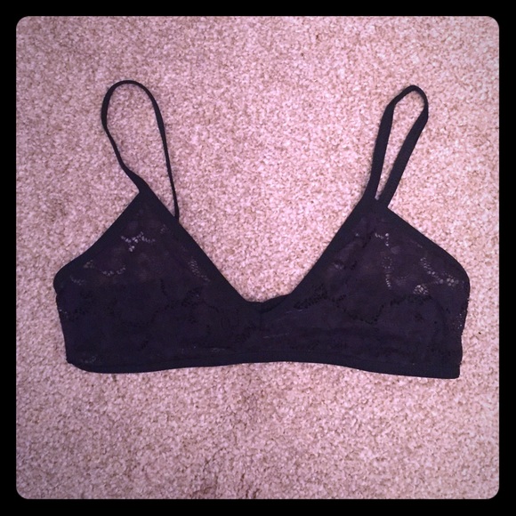 American Apparel Other - Black Lace Bralette